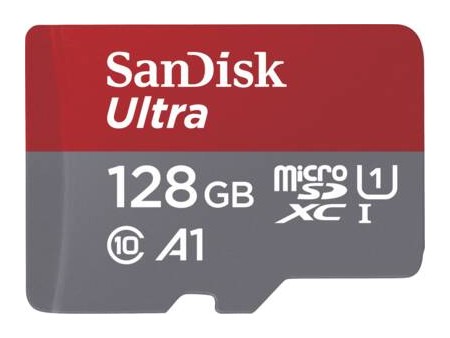 Ultra Android microSDXC 128GB 140MBs  Adapter